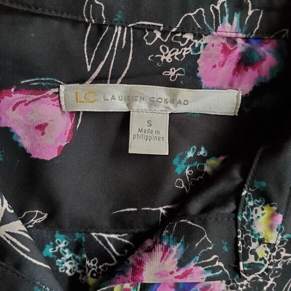 Lauren Conrad Floral Long Sleeve Blouse - Picture 2 of 8